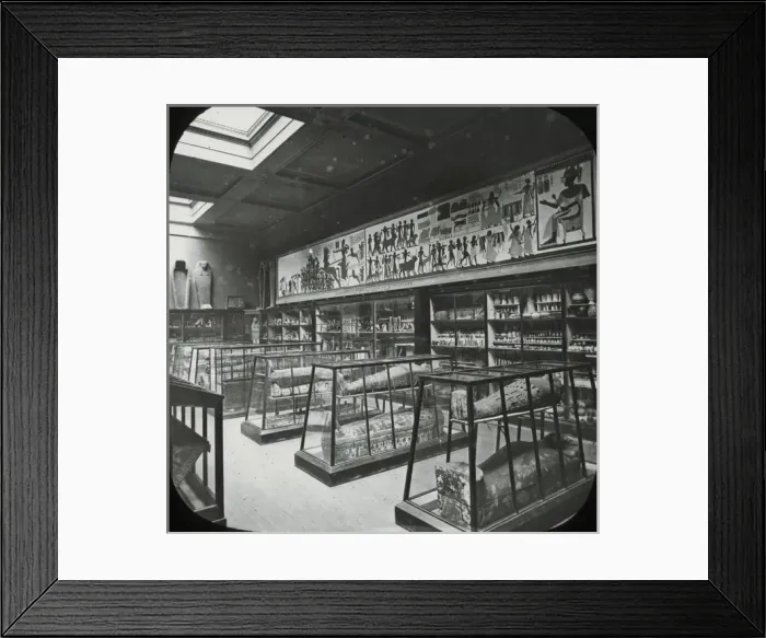Framed Print : First Egyptian Room, looking North (British Museum) Framed Print : First Egyptian Room, looking North (British Museum)