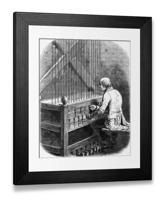 Framed Print : Carillon of Dunkerque, 1851 Framed Print : Carillon of Dunkerque, 1851