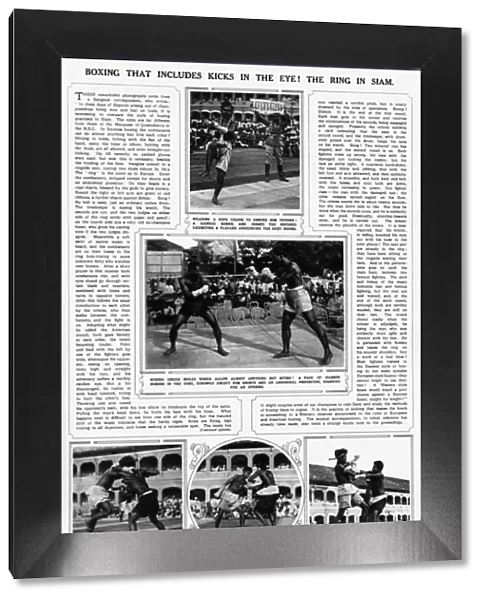 Thai Boxing or Muay Thai, 1930