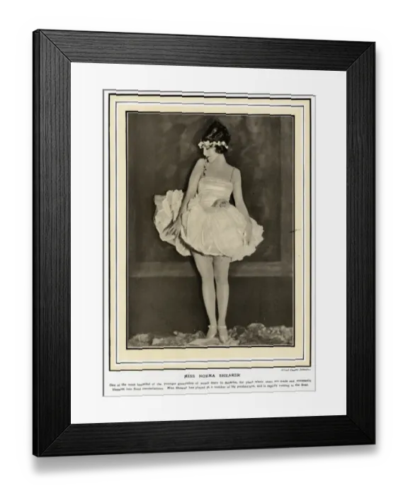 Framed Print : Norma Shearer Framed Print : Norma Shearer