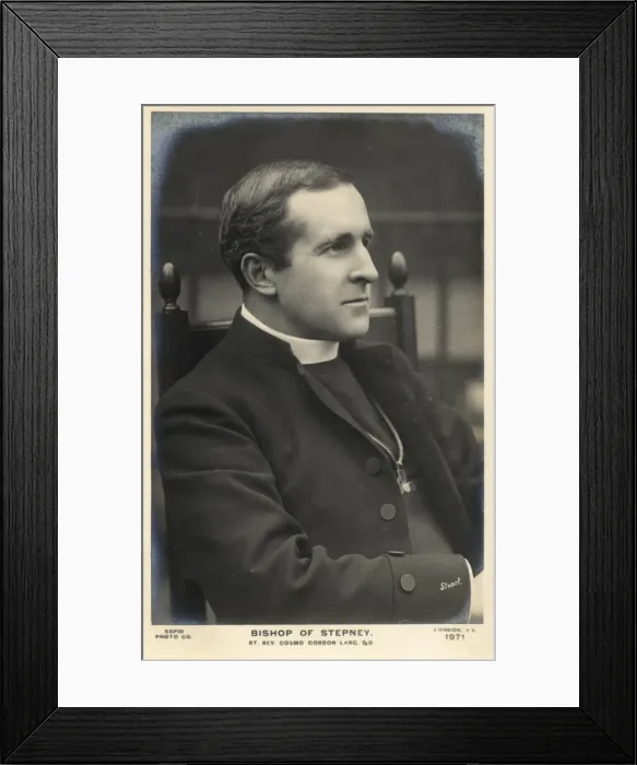Framed Print : Cosmo Gordon Lang, Bishop of Stepney Framed Print : Cosmo Gordon Lang, Bishop of Stepney