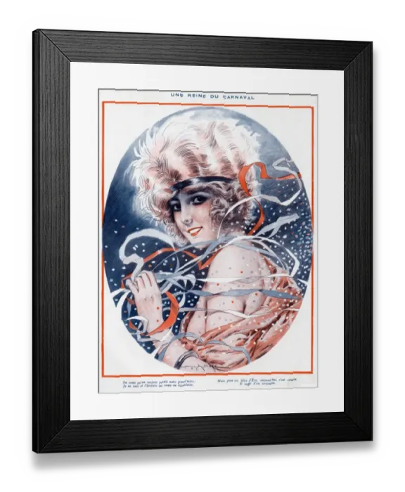 Framed Print : A carnival queen Framed Print : A carnival queen