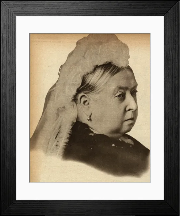 Framed Print : Queen Victoria in old age Framed Print : Queen Victoria in old age