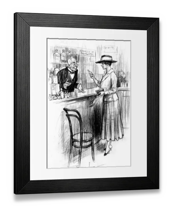 Framed Print : A Scent Evanescent by Wilmot Lunt - petrol shortages, WW1 Framed Print : A Scent Evanescent by Wilmot Lunt - petrol shortages, WW1