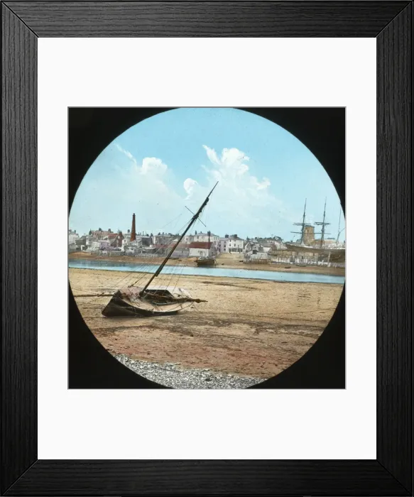 Framed Print : South Coast of England - Shoreham from the ferry Framed Print : South Coast of England - Shoreham from the ferry