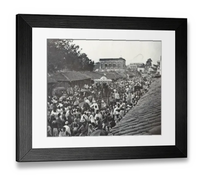 Framed Print : India - Mohurrin Procession Framed Print : India - Mohurrin Procession