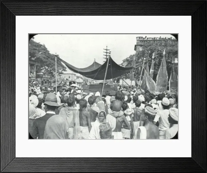 Framed Print : India - Mahummads Coffin Framed Print : India - Mahummads Coffin