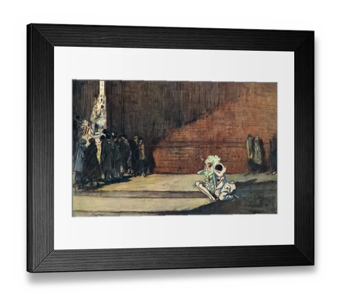 Framed Print : I Insouciante by Claude Shepperson Framed Print : I Insouciante by Claude Shepperson