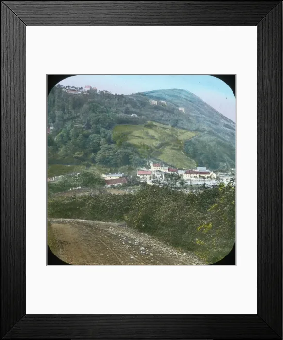 Framed Print : Scenery of Devon - Lyn Cliff and Lynmouth Framed Print : Scenery of Devon - Lyn Cliff and Lynmouth