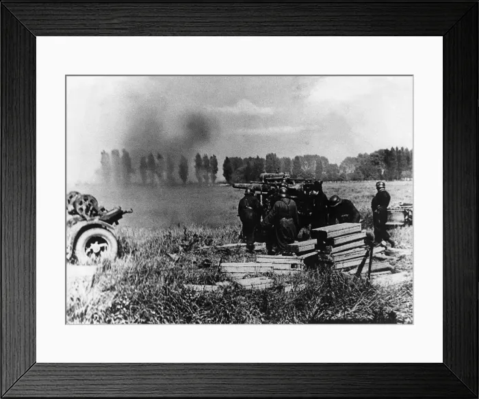 Framed Print : Rommels guns Framed Print : Rommels guns