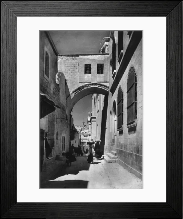 Framed Print : Ecce Homo Arch, Via Dolorosa, Jerusalem Framed Print : Ecce Homo Arch, Via Dolorosa, Jerusalem