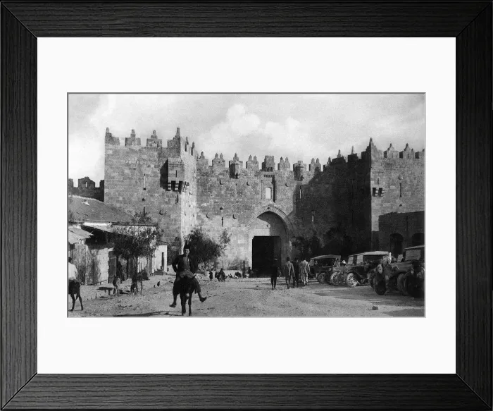 Framed Print : Damascus Gate, Jerusalem Framed Print : Damascus Gate, Jerusalem