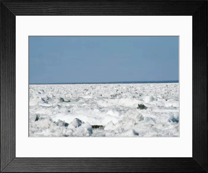 Framed Print : Russia - river Lena frozen Framed Print : Russia - river Lena frozen