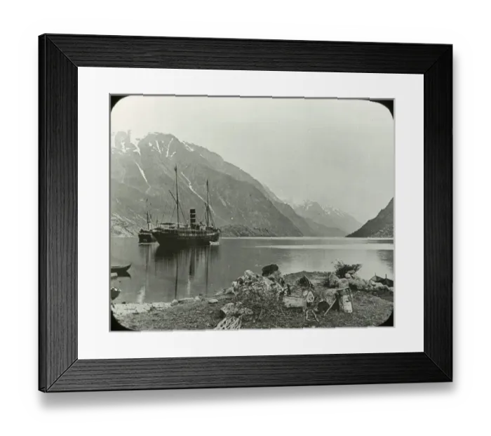 Framed Print : Norway - The Hardanger Fjord, Odde Framed Print : Norway - The Hardanger Fjord, Odde