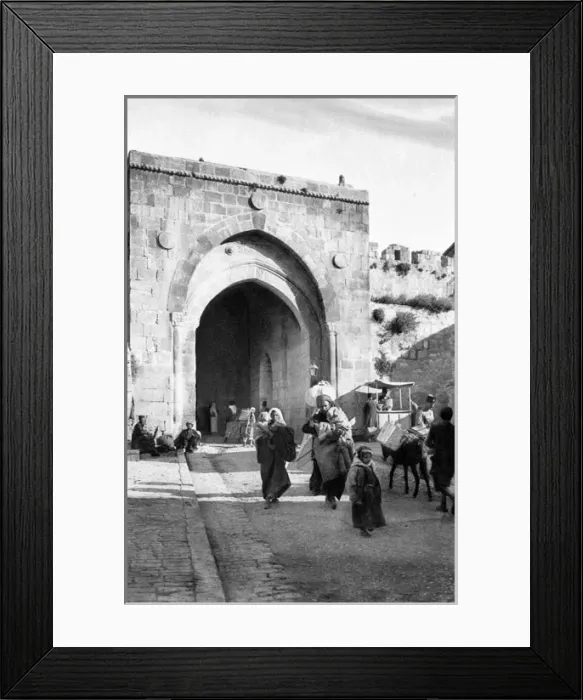 Framed Print : Damascus Gate, Jerusalem Framed Print : Damascus Gate, Jerusalem