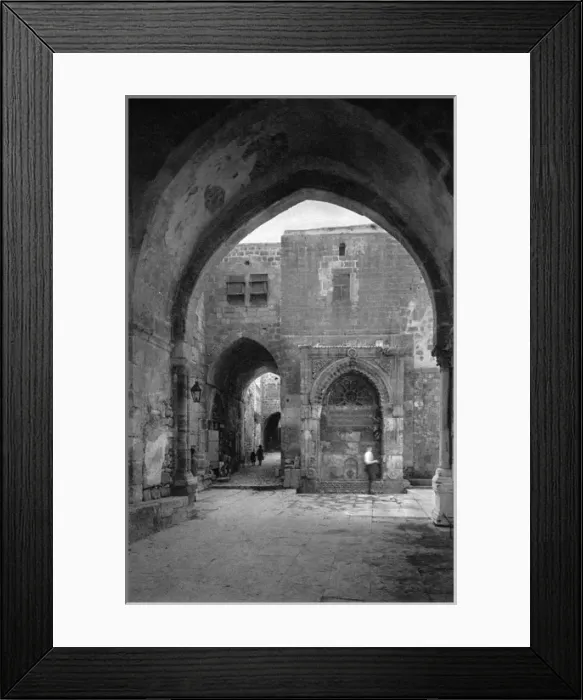 Framed Print : Chain Gate, Temple Mount, Jerusalem Framed Print : Chain Gate, Temple Mount, Jerusalem