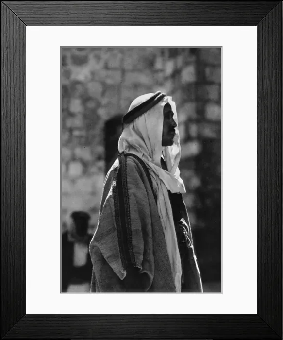 Framed Print : Arab man, Jerusalem Framed Print : Arab man, Jerusalem