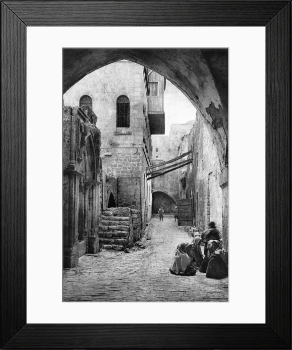 Framed Print : El Wad, Jerusalem Framed Print : El Wad, Jerusalem