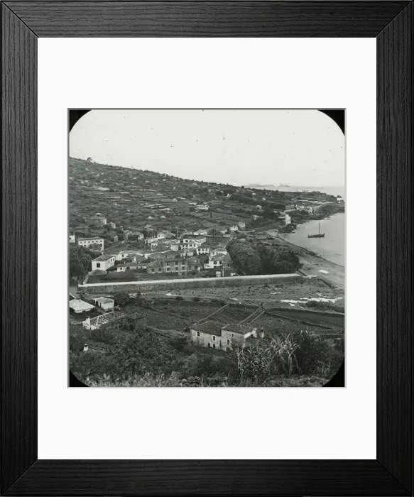 Framed Print : Visit to Madeira - Santa Cruz - The Village