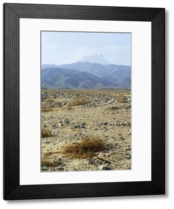 Framed Print : Egypt - typical scene in Arabian desert Framed Print : Egypt - typical scene in Arabian desert