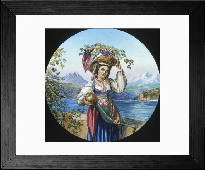 Framed Print : Italy - A Neapolitan Framed Print : Italy - A Neapolitan