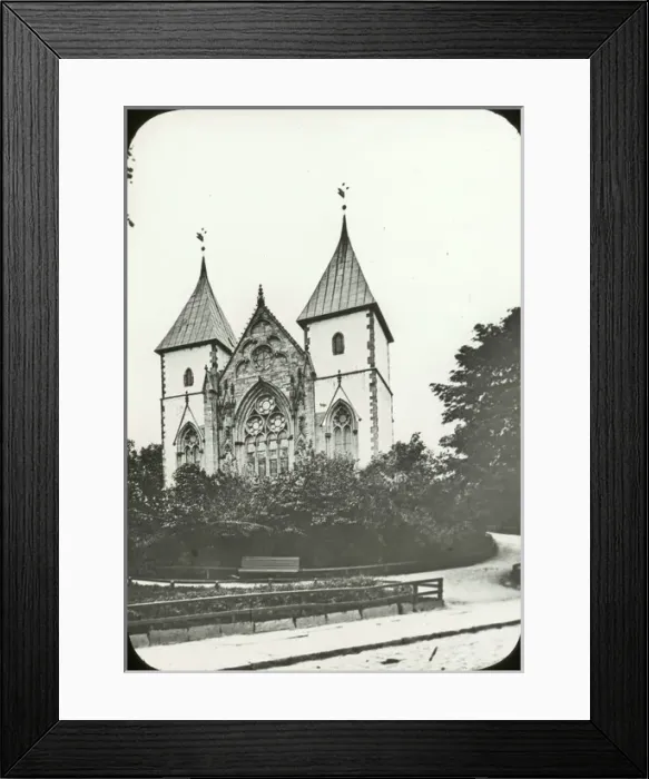 Framed Print : Norway - Stavanger Cathedral Framed Print : Norway - Stavanger Cathedral