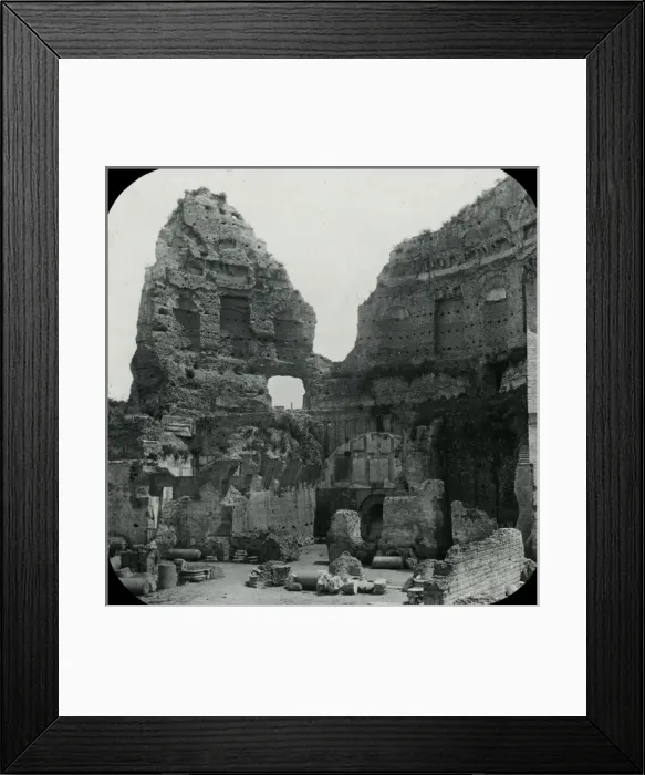 Framed Print : Rome, Italy - The Stadium on the Palantine Framed Print : Rome, Italy - The Stadium on the Palantine