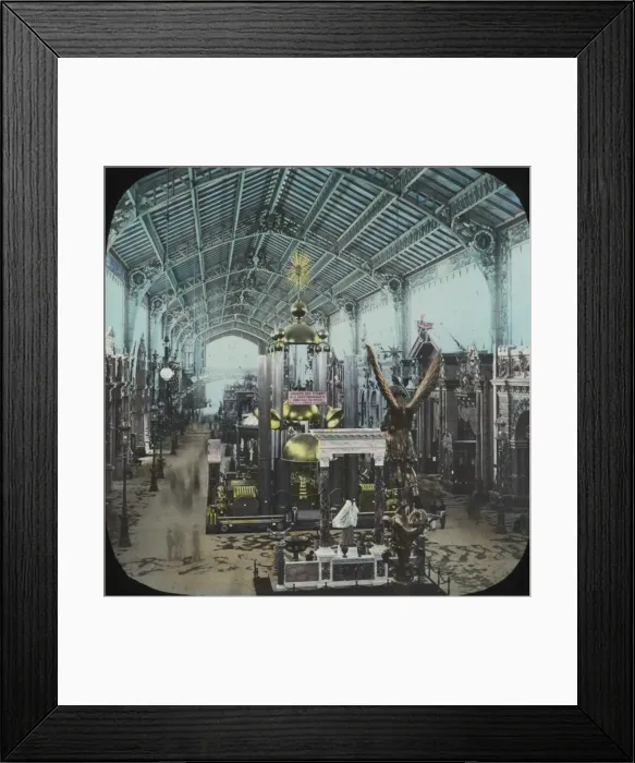 Framed Print : Paris Exhibition 1900 - The Central Avenue from east Framed Print : Paris Exhibition 1900 - The Central Avenue from east