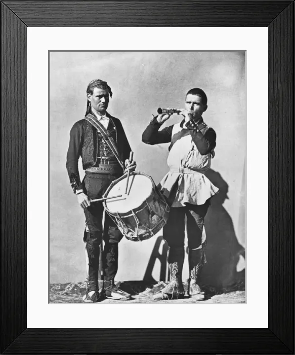 Framed Print : Spain - Segovia - Peasants of the Province - Musicians Framed Print : Spain - Segovia - Peasants of the Province - Musicians