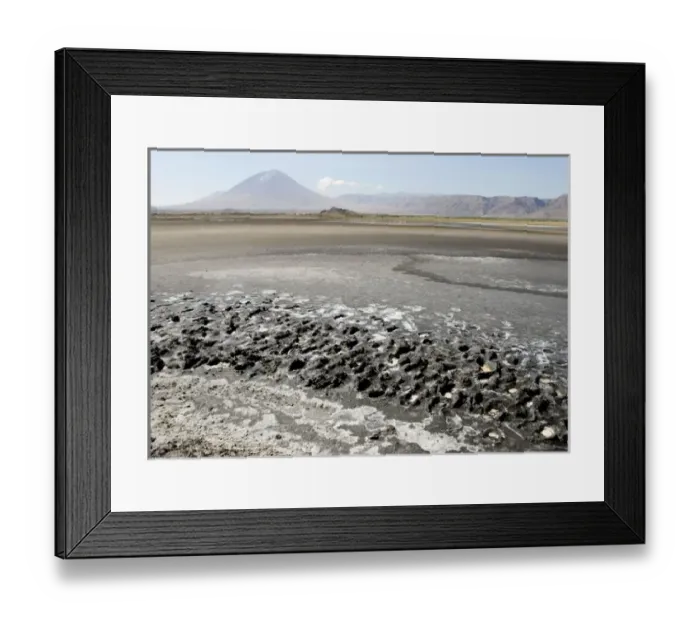 Framed Print : View of Oldoynio Lengai Volcano / The Mountain of God Framed Print : View of Oldoynio Lengai Volcano / The Mountain of God