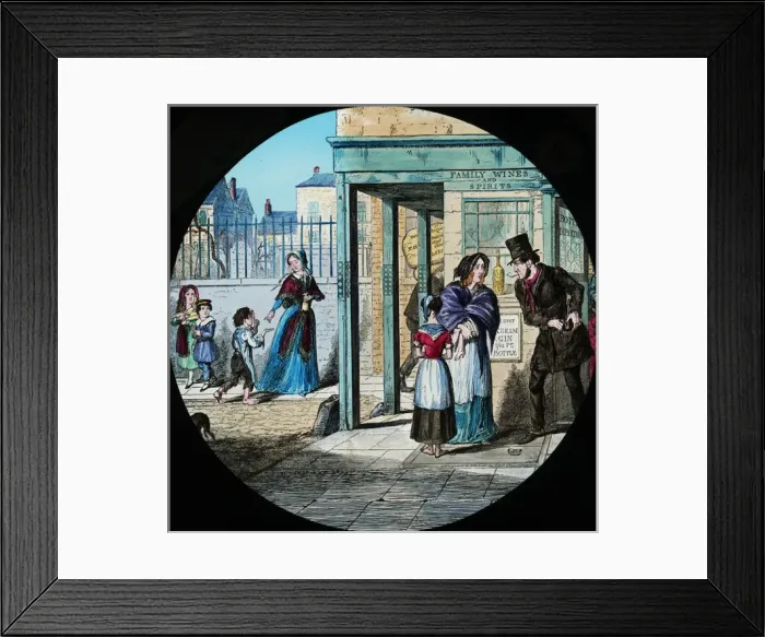 Framed Print : Temperance Tale - The Bottle part 3 Framed Print : Temperance Tale - The Bottle part 3