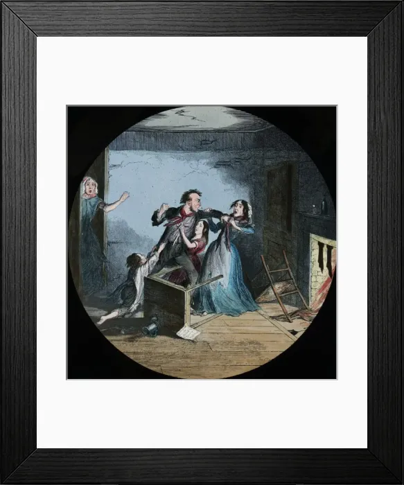 Framed Print : Temperance Tale - The Bottle part 5 Framed Print : Temperance Tale - The Bottle part 5