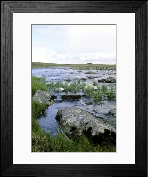 Framed Print : A small river in arctic tundra Framed Print : A small river in arctic tundra