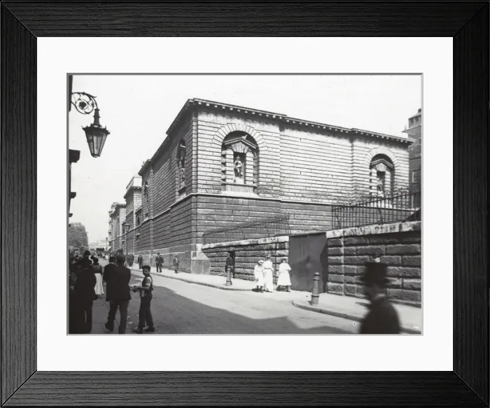 Framed Print : Life of Charles Dickens - Newgate Prison