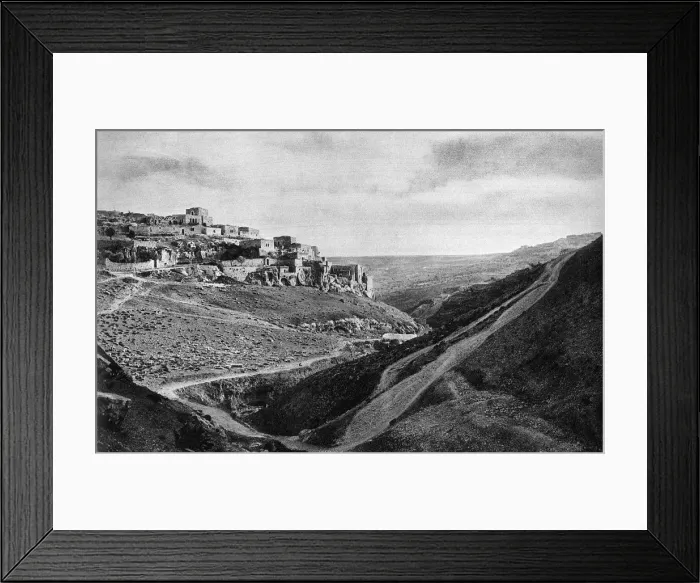 Framed Print : Kidron Valley and Siloam, near Jerusalem Framed Print : Kidron Valley and Siloam, near Jerusalem