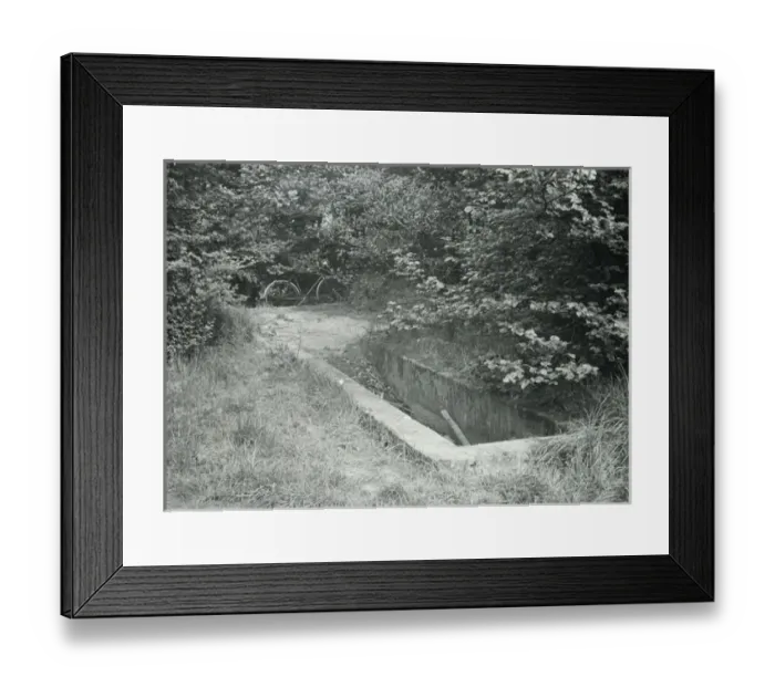 Framed Print : Sheep dip - Black and white lantern slide Framed Print : Sheep dip - Black and white lantern slide