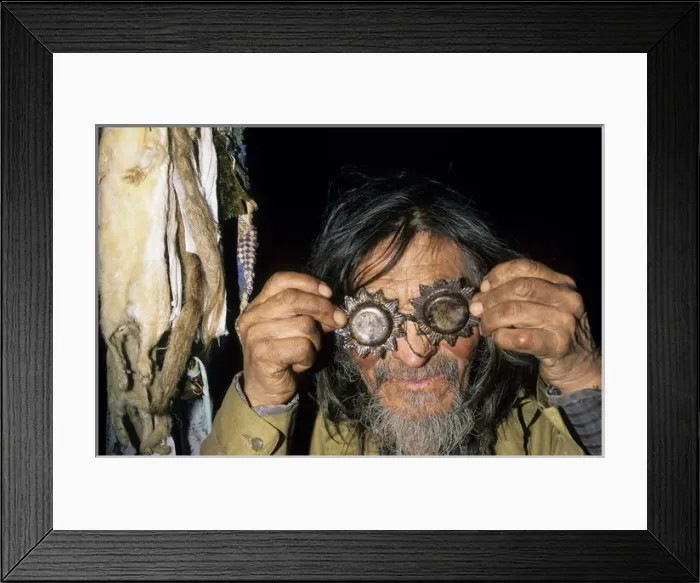 Framed Print : Siberian shaman / medicine man / sorcerer / wizard Framed Print : Siberian shaman / medicine man / sorcerer / wizard