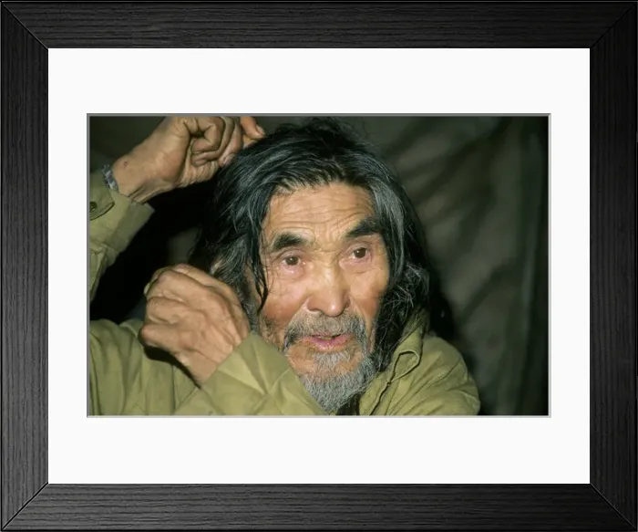 Framed Print : Siberian shaman / sorcerer / wizard / healer / Framed Print : Siberian shaman / sorcerer / wizard / healer /
