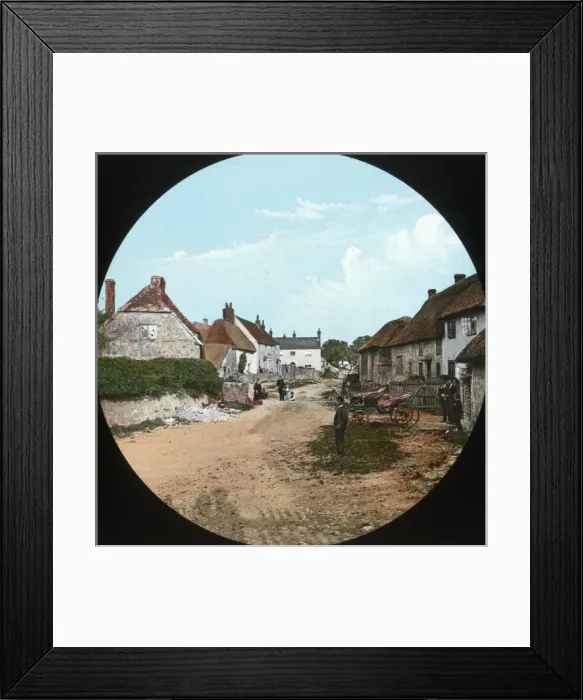 Framed Print : South Coast of England - Amberley Village, Sussex Framed Print : South Coast of England - Amberley Village, Sussex
