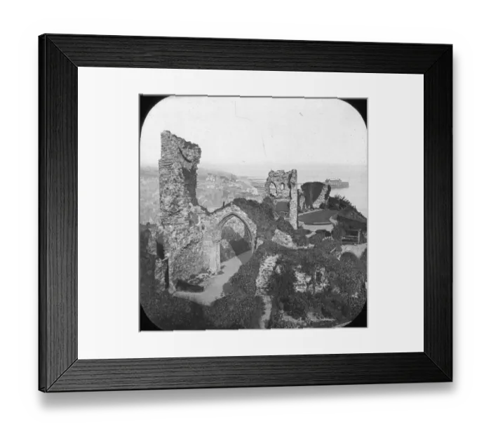 Framed Print : South Coast of England - Hastings Centre Framed Print : South Coast of England - Hastings Centre