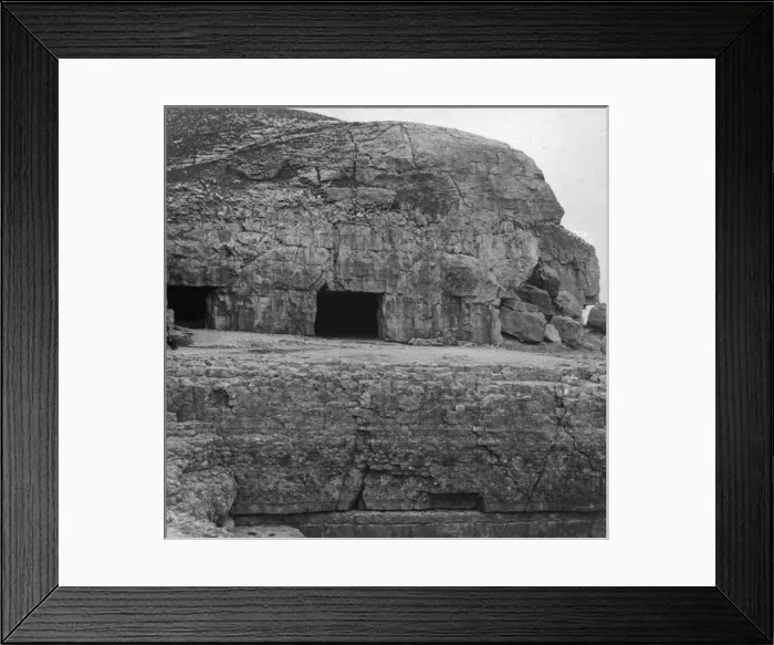 Framed Print : South Coast of England - Tilly Whim Caves Framed Print : South Coast of England - Tilly Whim Caves
