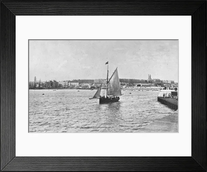 Framed Print : South Coast of England - Ramsgate Harbour Framed Print : South Coast of England - Ramsgate Harbour