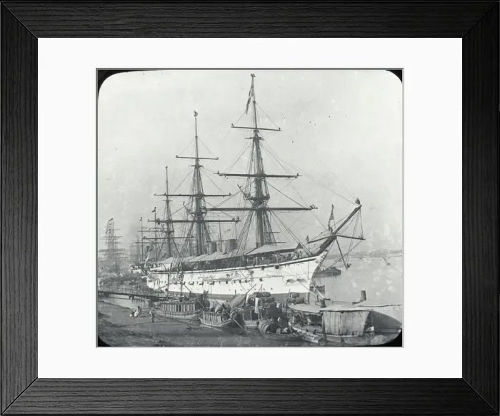 Framed Print : India - HMS Boadicea Framed Print : India - HMS Boadicea