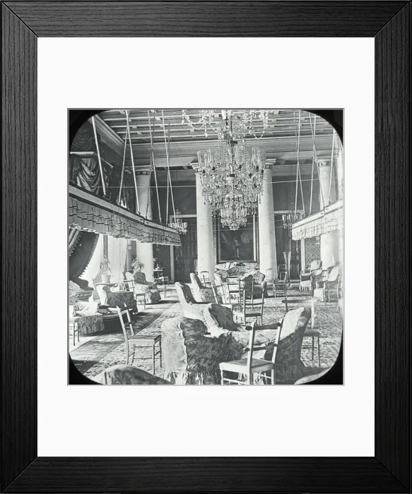 Framed Print : India - The Drawing Room