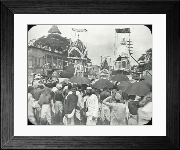 Framed Print : India - The Tazias Framed Print : India - The Tazias