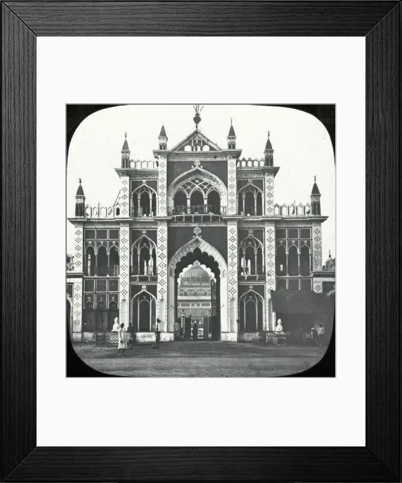 Framed Print : India - Inner gate - Hoosimabad Framed Print : India - Inner gate - Hoosimabad