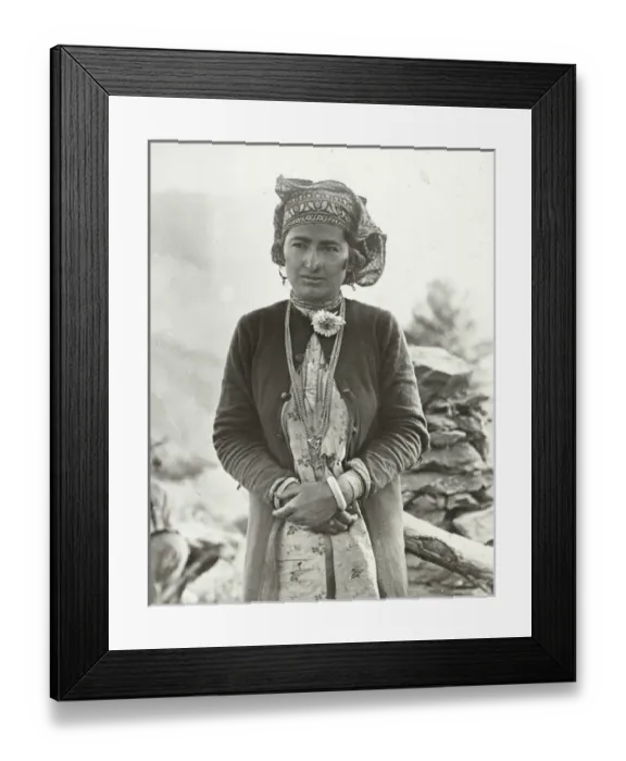 Framed Print : India - Brahmin Girl Framed Print : India - Brahmin Girl