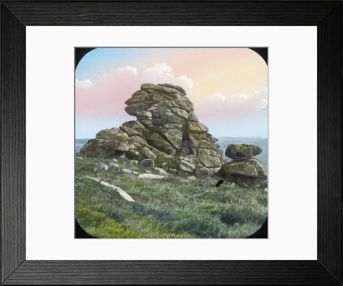 Framed Print : Scenery of Devon - Vixen Tor, Dartmoor Framed Print : Scenery of Devon - Vixen Tor, Dartmoor