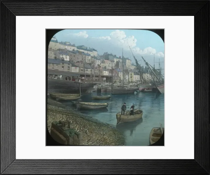Framed Print : Scenery of Devon - Brixham the Harbour Framed Print : Scenery of Devon - Brixham the Harbour