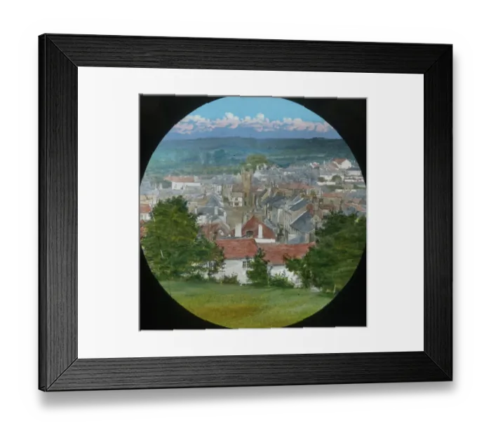 Framed Print : Scenery of Devon - Okehampton general view Framed Print : Scenery of Devon - Okehampton general view